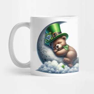 St Patricks Day Teddy Bear Mug